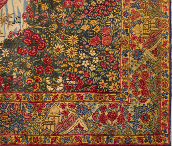 kirman rug carpet