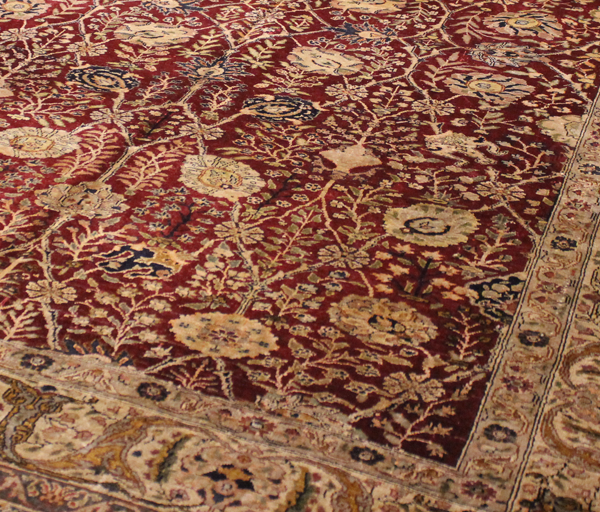 turkish silk carpet